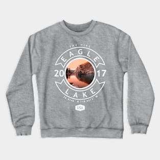 Eagle Lake Hike Crewneck Sweatshirt